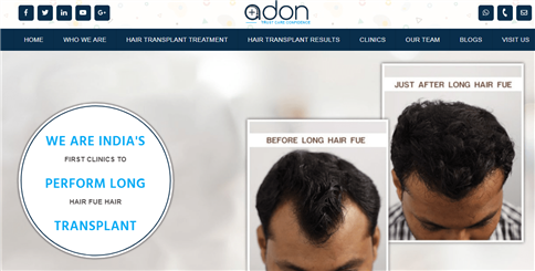 Adon Clinic | Hair Transplant Clinic in Mumbai | Hair Transplant in Mumbai  | Services classifieds,MAHARASHTRA
